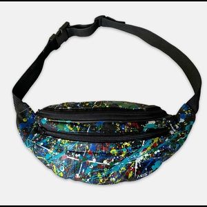 Custom Paint Splatter Fanny Pack